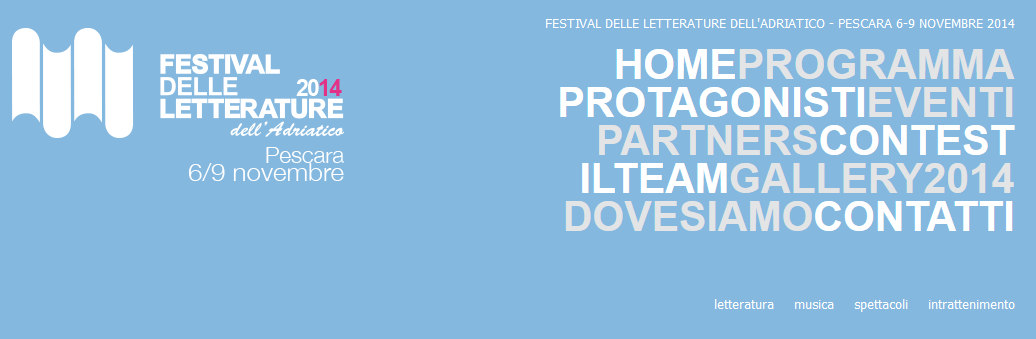 Lello Voce al Festival delle Letterature dell’Adriatico