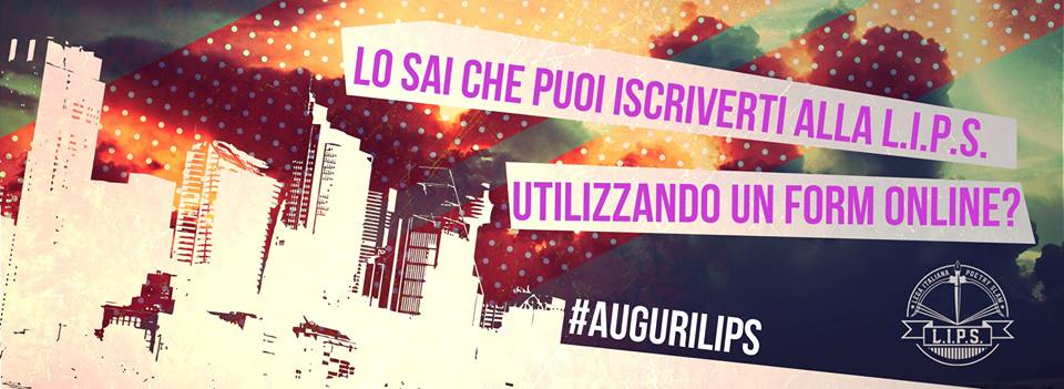Lo sai che puoi iscriverti alla LIPS compilando un form online?
